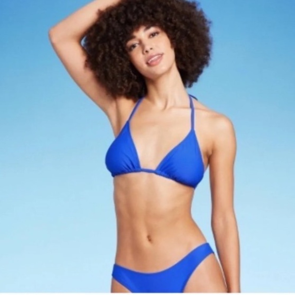 Wild Fable Bikini Set Women XL Royal Blue New With Tags